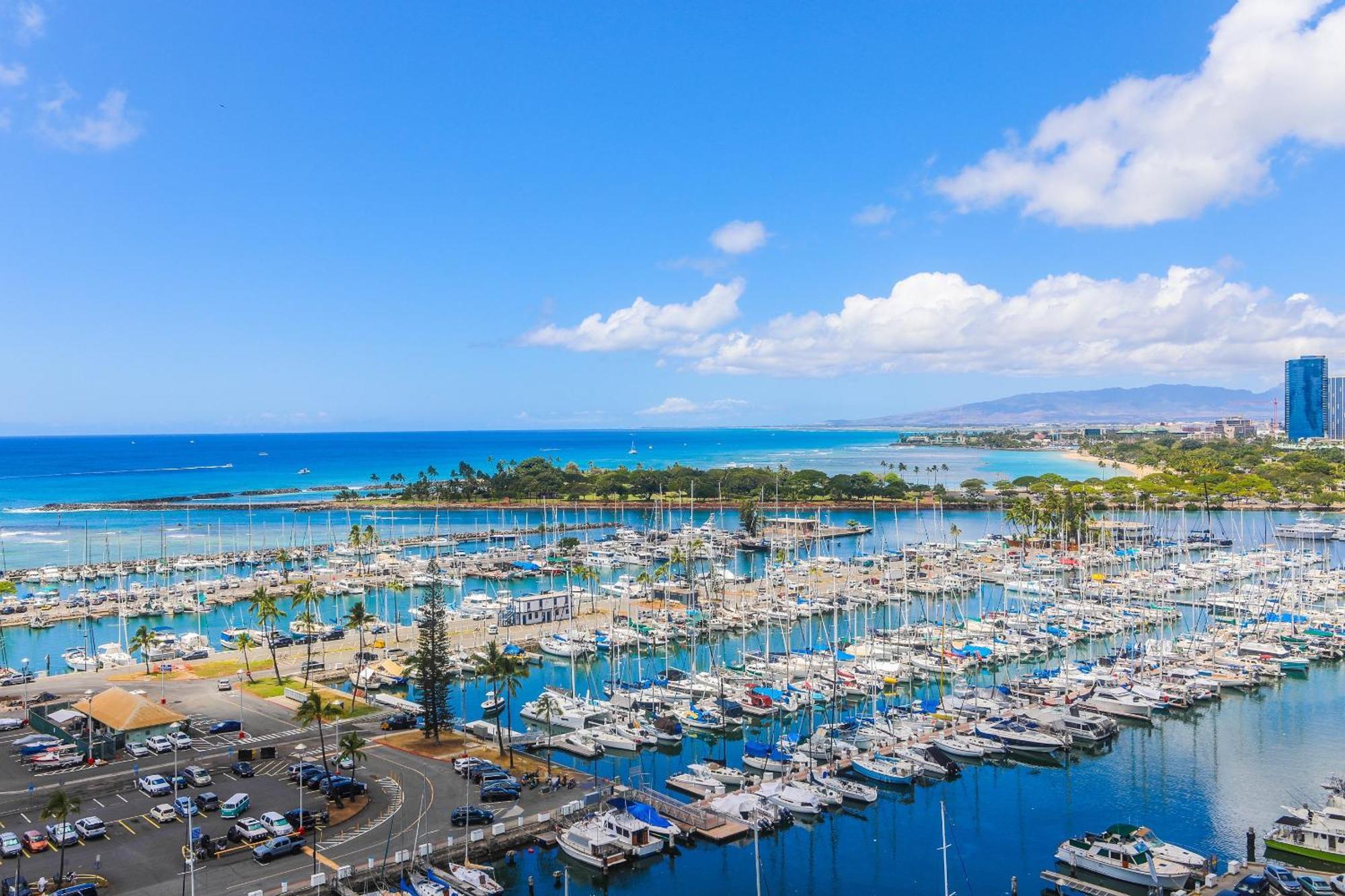 Апартаменты Ilikai Tower 1533 Yacht Harbor View 1Br Гонолулу Экстерьер фото