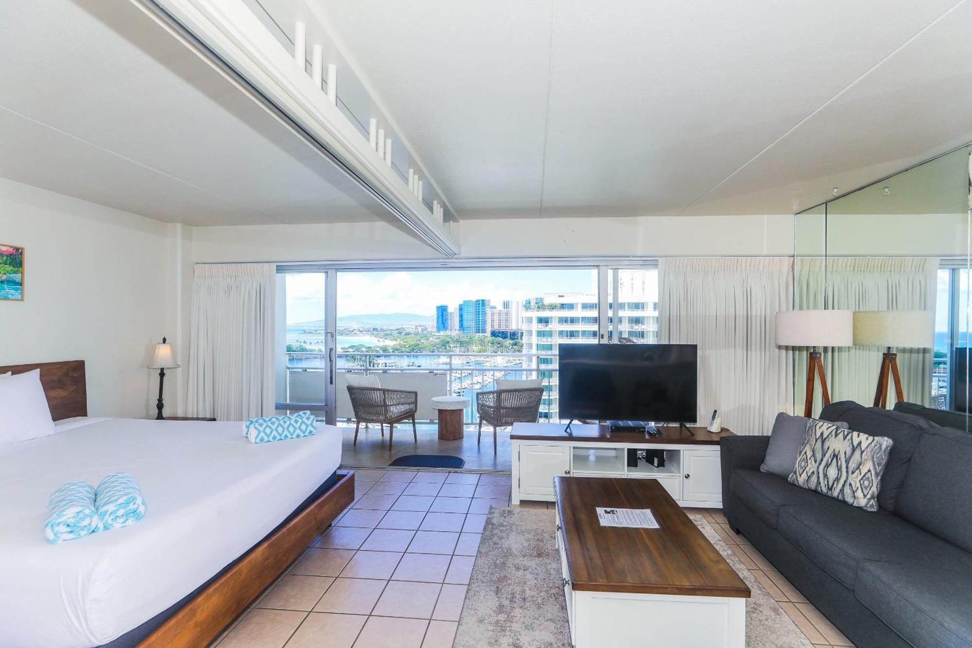Апартаменты Ilikai Tower 1533 Yacht Harbor View 1Br Гонолулу Экстерьер фото